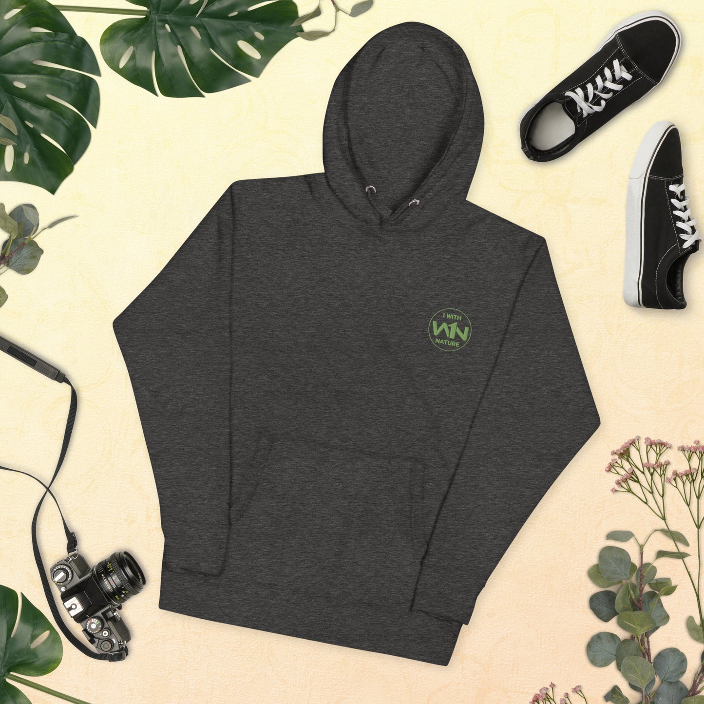 FOREST HEART FIGHTER - GREEN - HOODIE