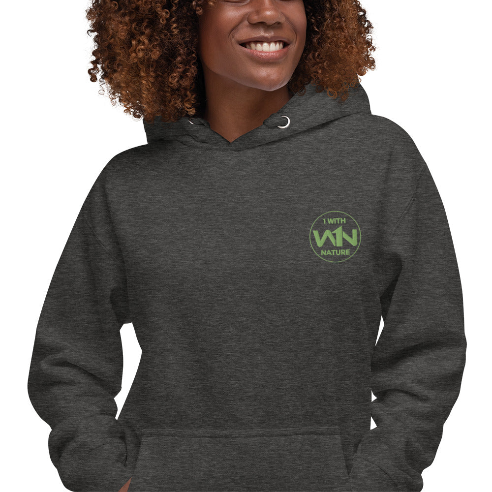FOREST HEART FIGHTER - GREEN - HOODIE