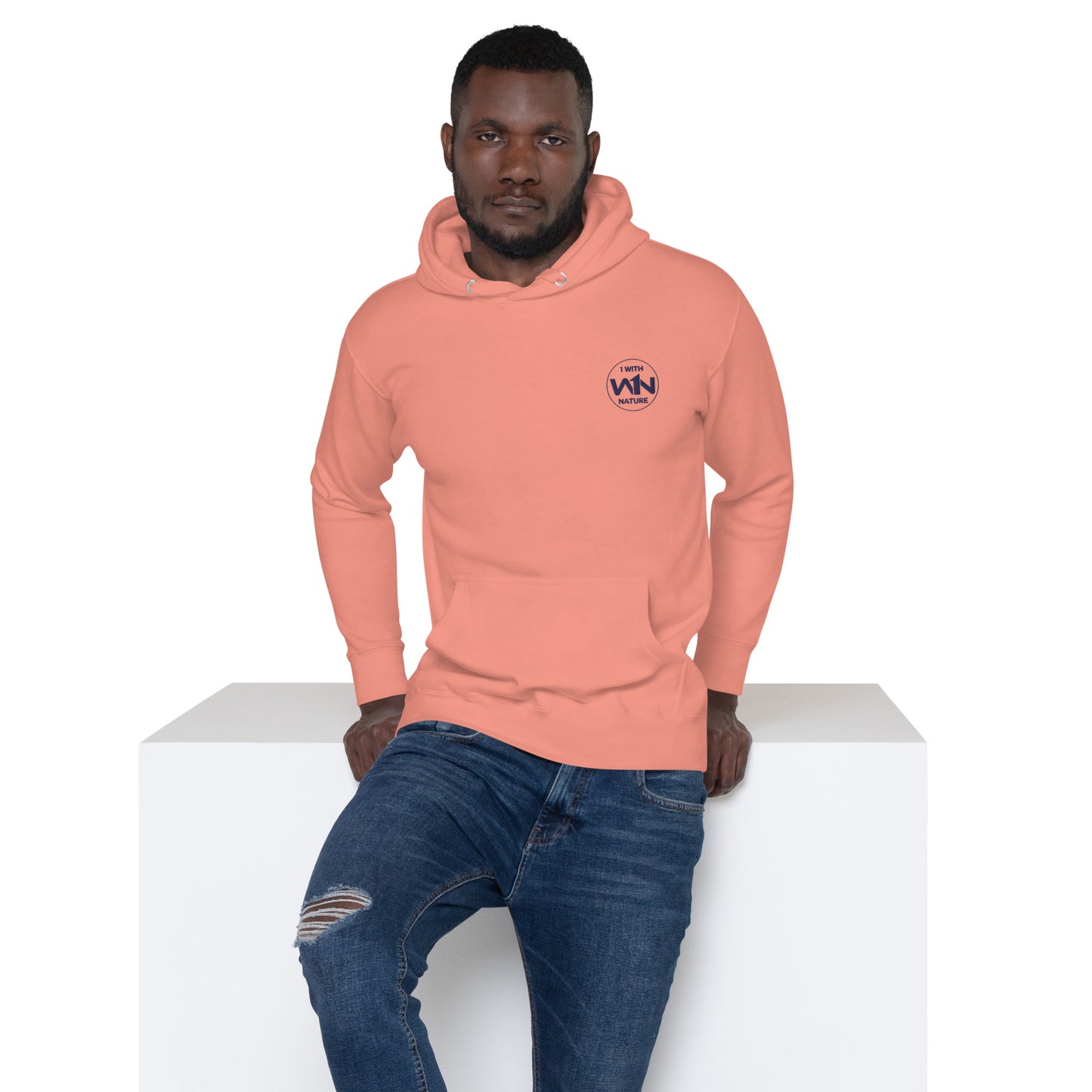 OCEAN HEART FIGHTER - BLUE - HOODIE