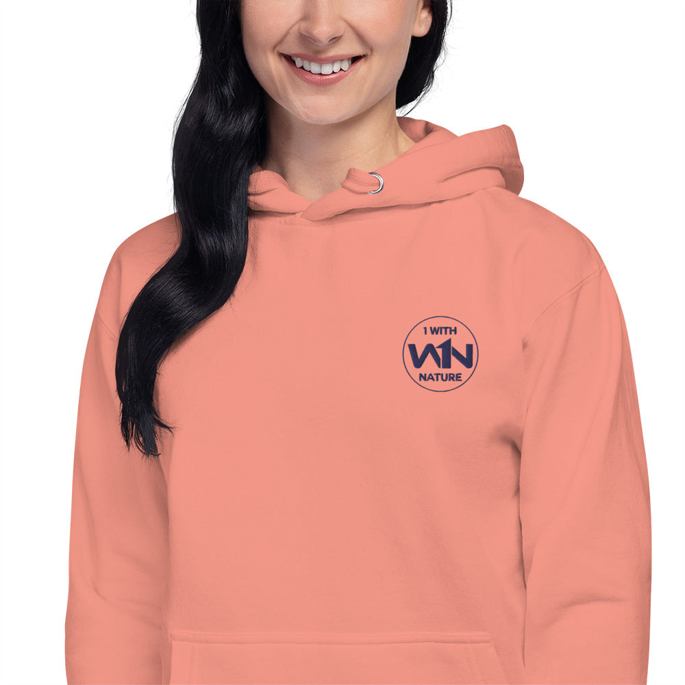 OCEAN HEART FIGHTER - BLUE - HOODIE