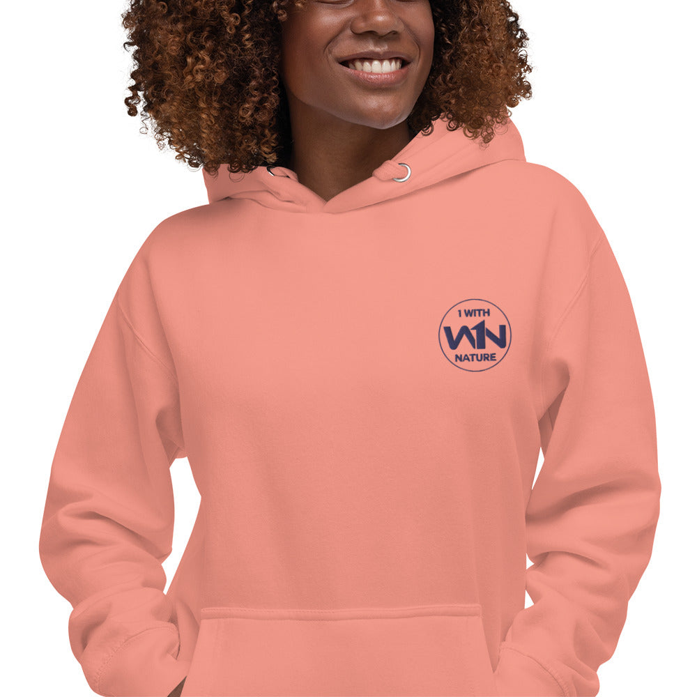 OCEAN HEART FIGHTER - BLUE - HOODIE