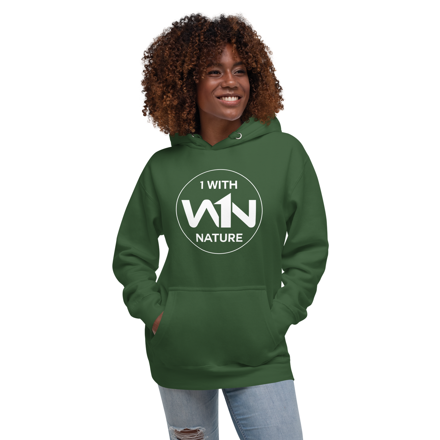 FOREST SOUL FIGHTER - WHITE - HOODIE