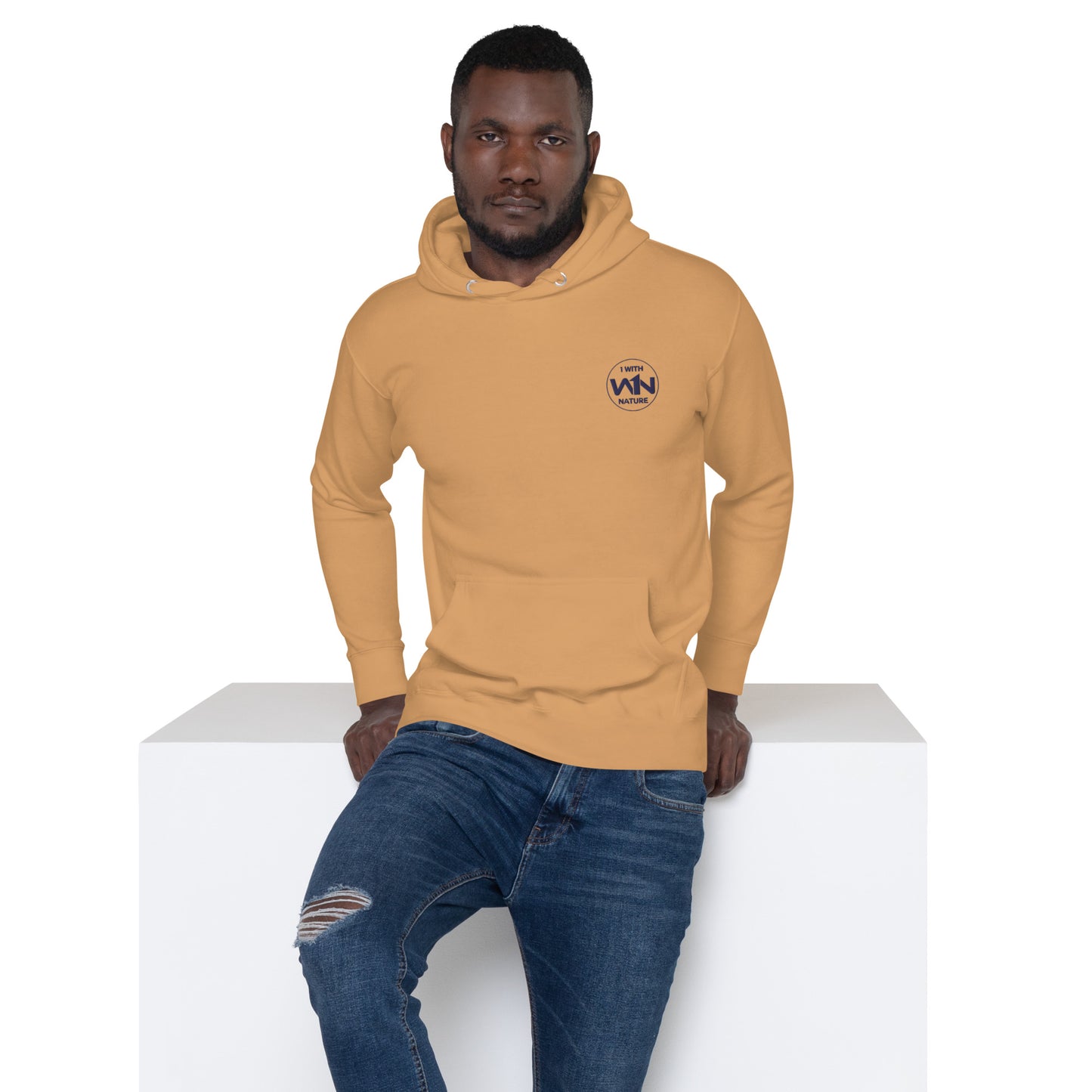 OCEAN HEART FIGHTER - BLUE - HOODIE