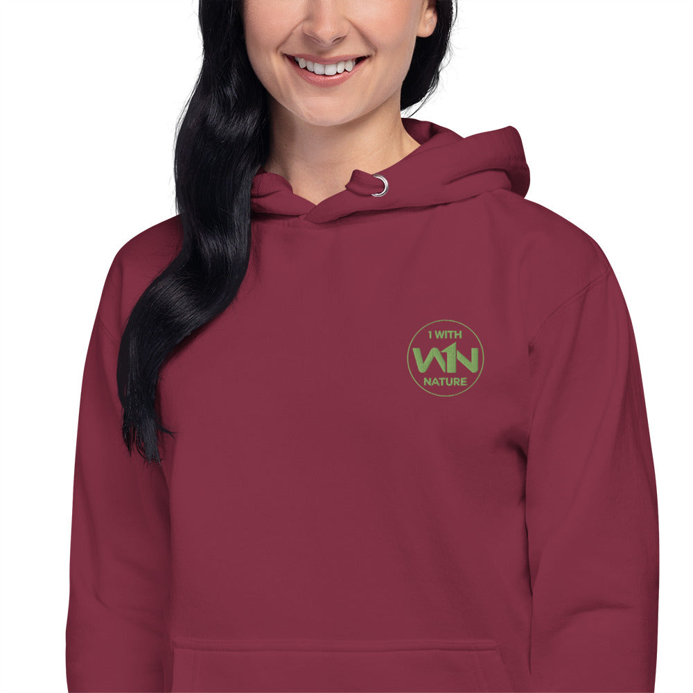 FOREST HEART FIGHTER - GREEN - HOODIE