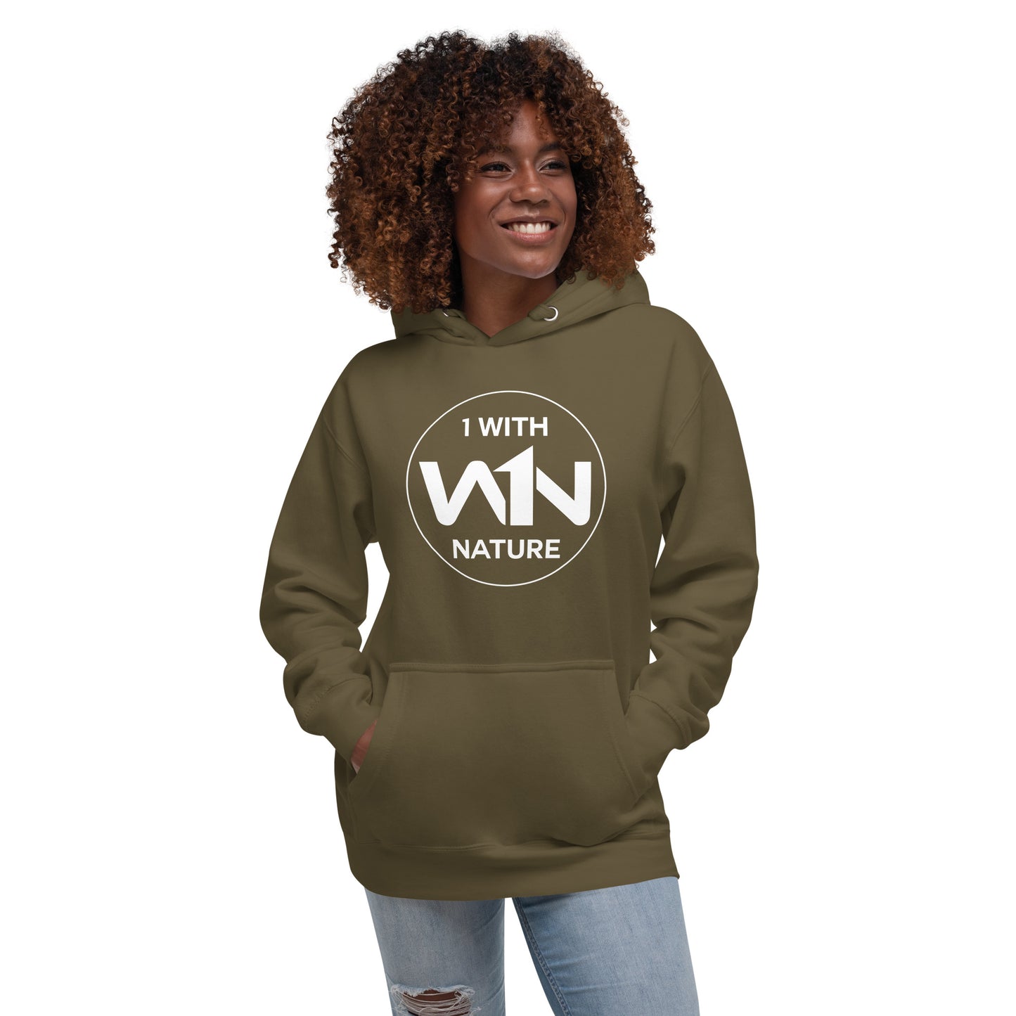 FOREST SOUL FIGHTER - WHITE - HOODIE