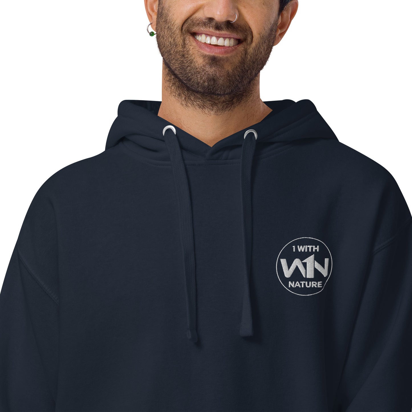 FOREST HEART FIGHTER - WHITE - HOODIE