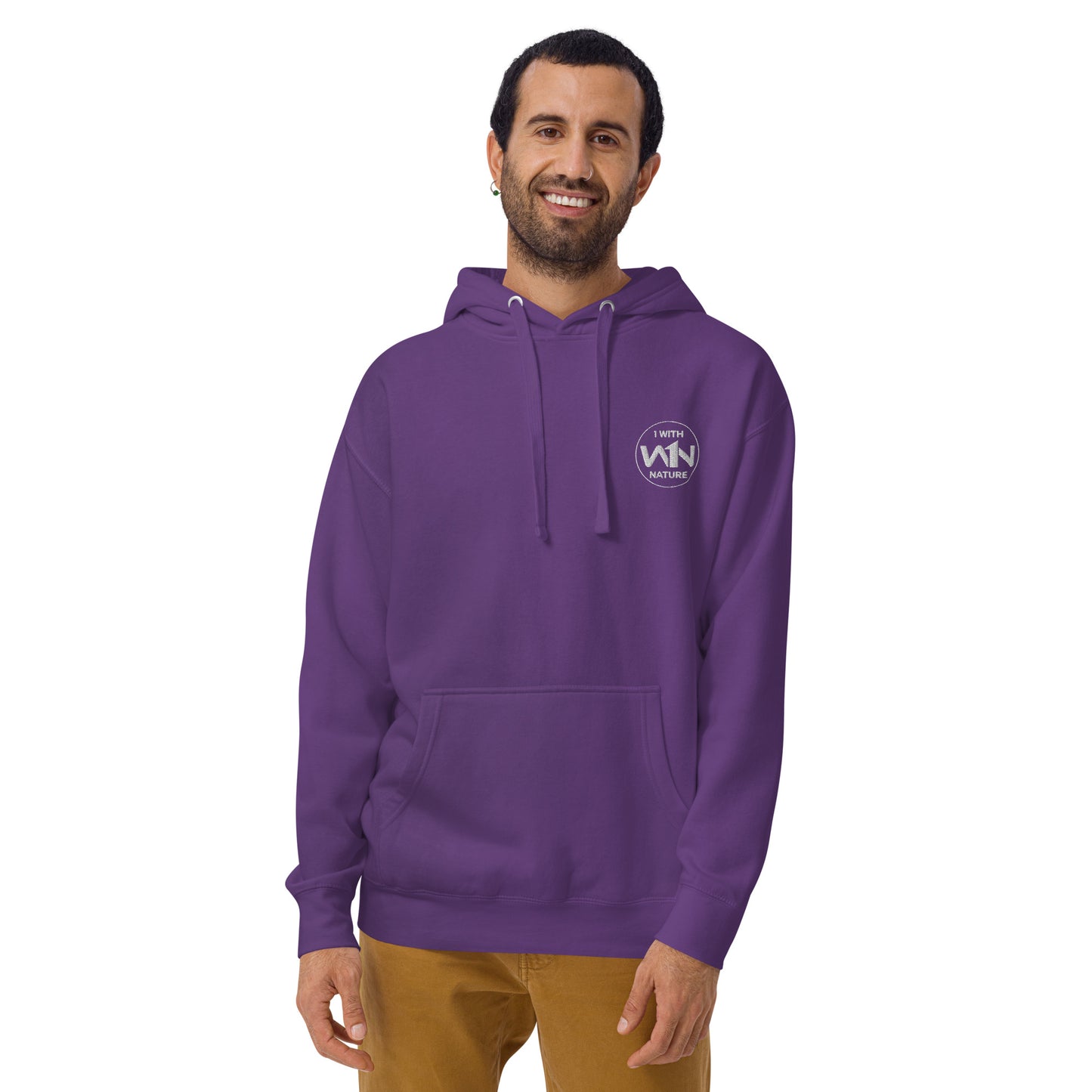 FOREST HEART FIGHTER - WHITE - HOODIE