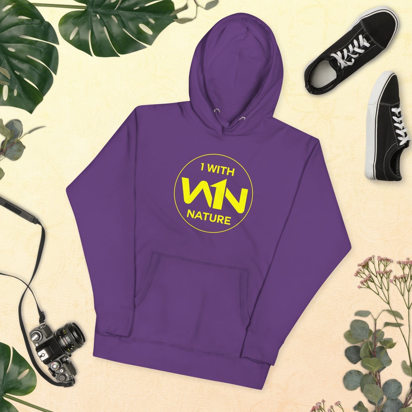 BEE SOUL FIGHTER - YELLOW - HOODIE