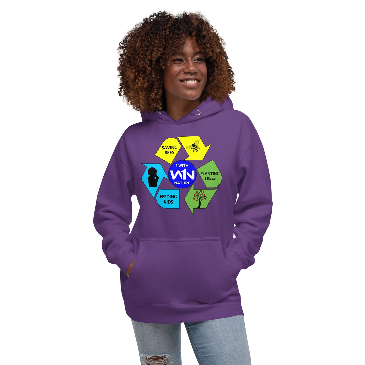 NATURE FIGHTER - HOODIE