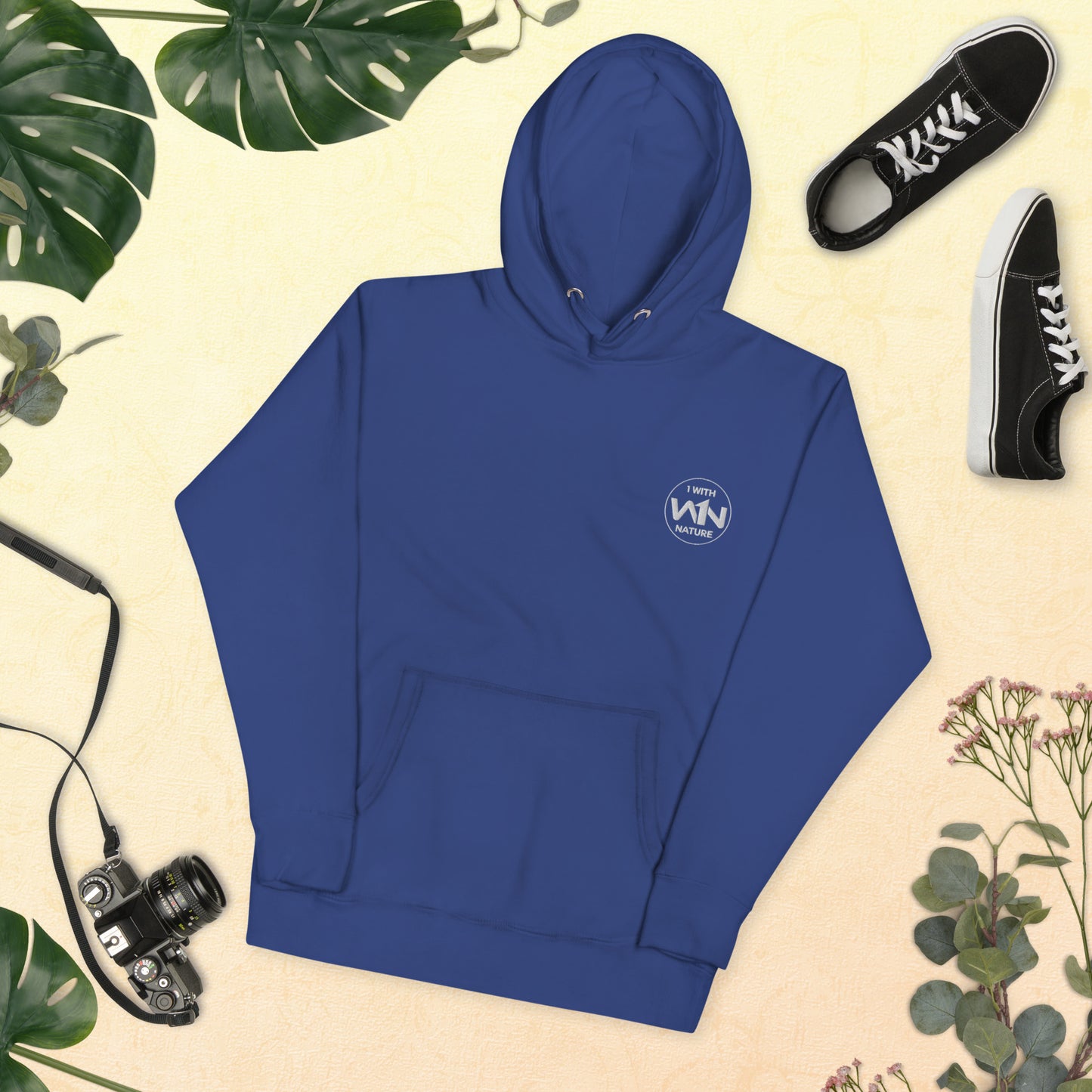 FOREST HEART FIGHTER - WHITE - HOODIE