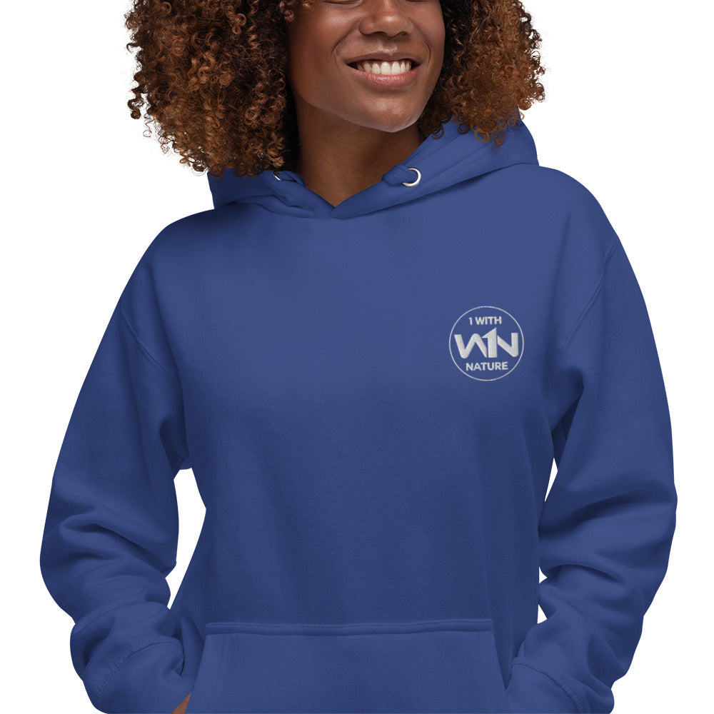 FOREST HEART FIGHTER - WHITE - HOODIE