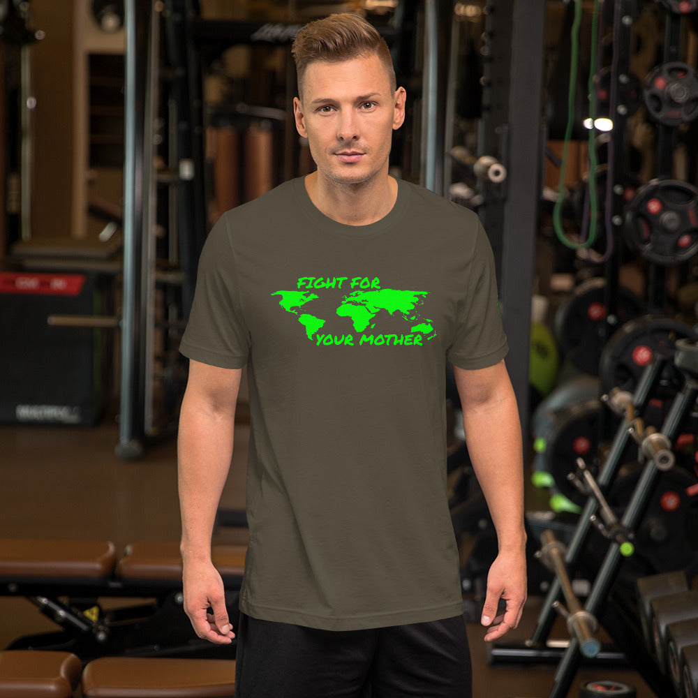 FOREST SOUL SAVIOR - FIGHT FOR YOUR MOTHER - GREEN - T-SHIRT