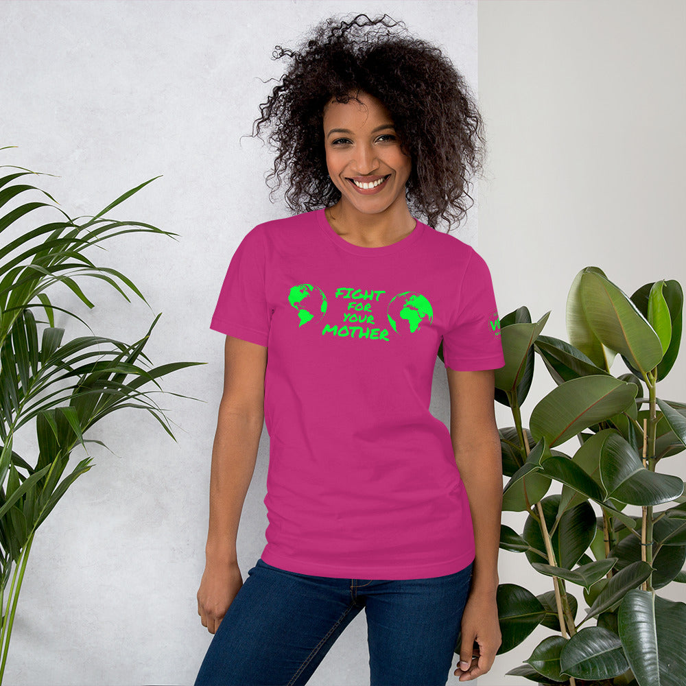 FOREST HEART SAVIOR - FIGHT FOR YOUR MOTHER - GREEN - T-SHIRT