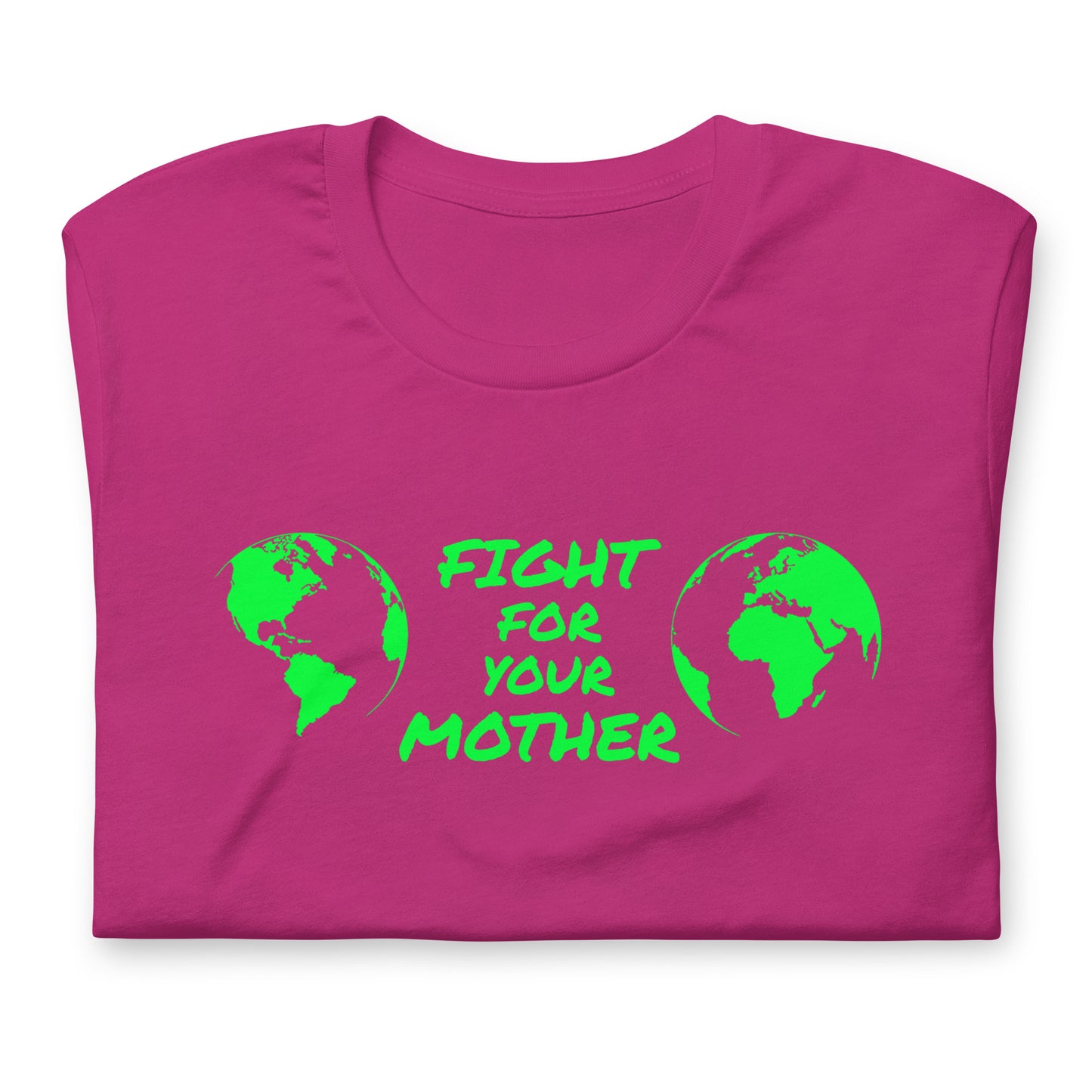 FOREST HEART SAVIOR - FIGHT FOR YOUR MOTHER - GREEN - T-SHIRT
