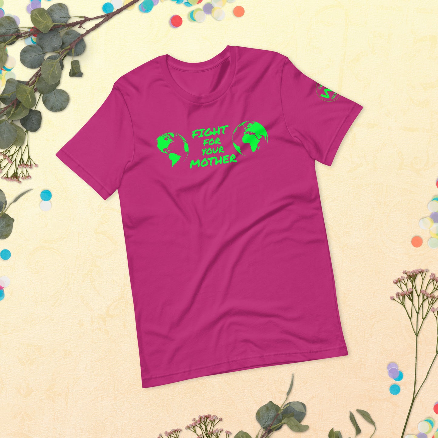 FOREST HEART SAVIOR - FIGHT FOR YOUR MOTHER - GREEN - T-SHIRT