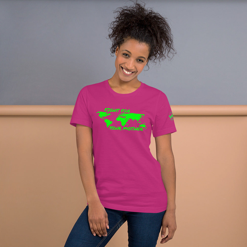 FOREST SOUL SAVIOR - FIGHT FOR YOUR MOTHER - GREEN - T-SHIRT