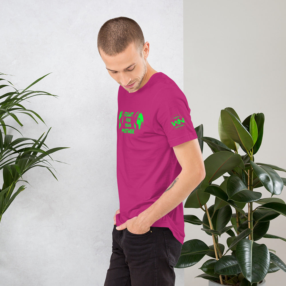 FOREST HEART SAVIOR - FIGHT FOR YOUR MOTHER - GREEN - T-SHIRT