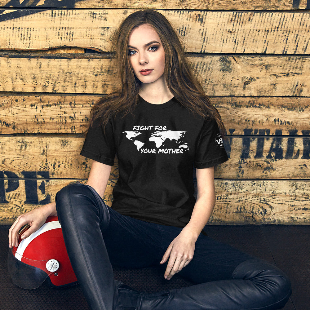 FOREST SOUL SAVIOR - FIGHT FOR YOUR MOTHER - WHITE - T-SHIRT