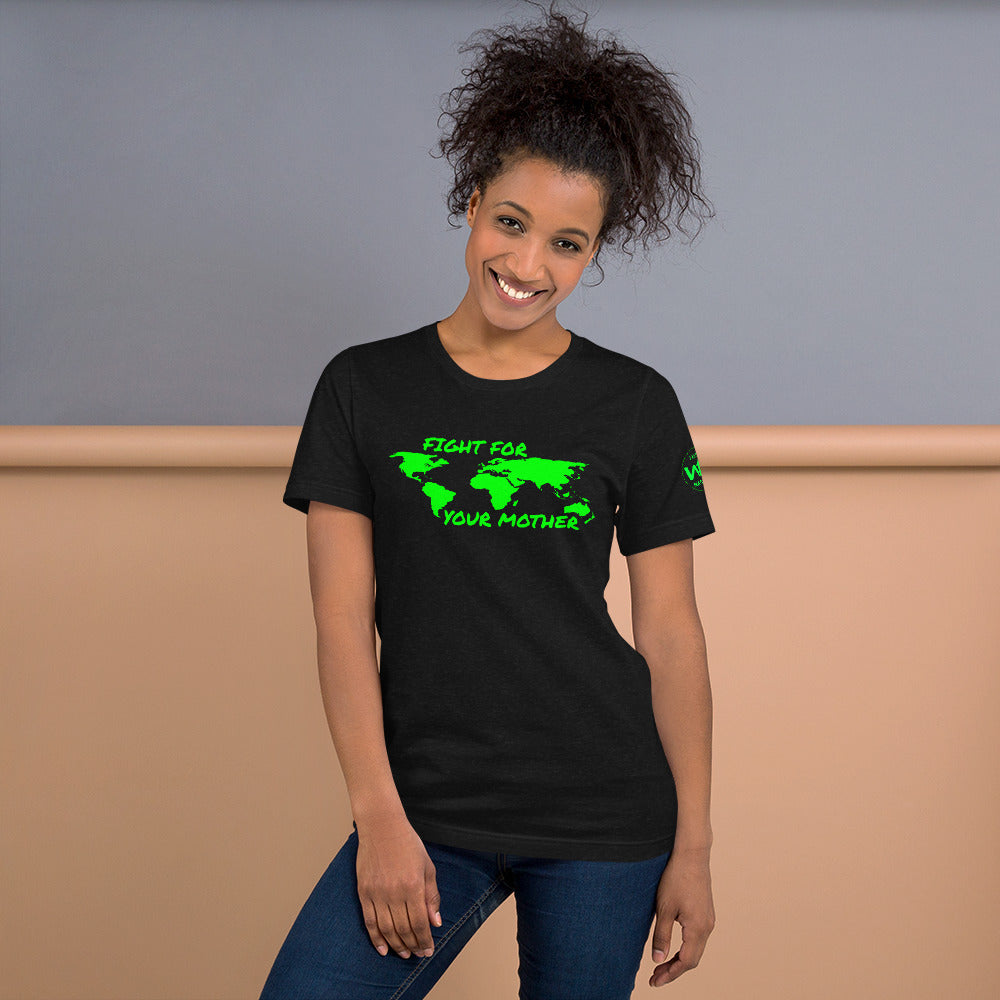 FOREST SOUL SAVIOR - FIGHT FOR YOUR MOTHER - GREEN - T-SHIRT