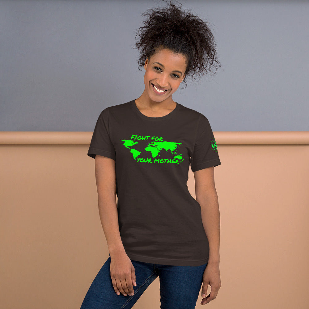 FOREST SOUL SAVIOR - FIGHT FOR YOUR MOTHER - GREEN - T-SHIRT