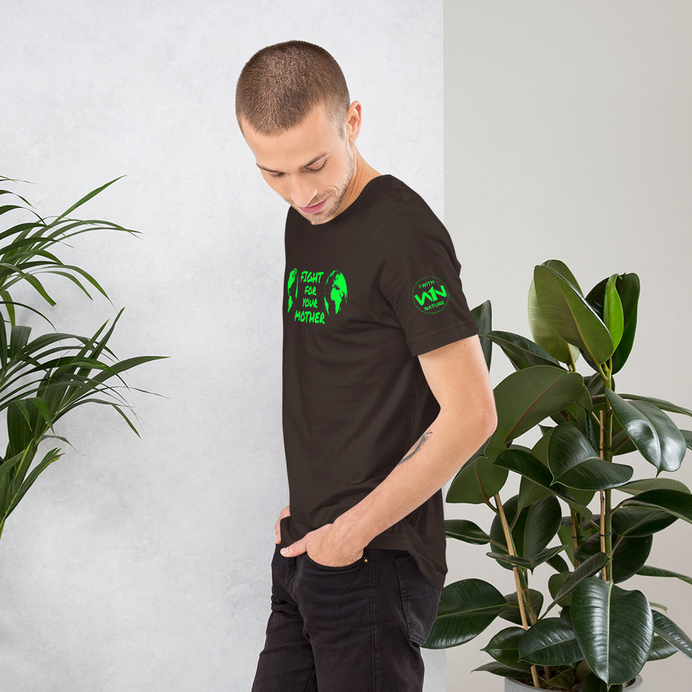 FOREST HEART SAVIOR - FIGHT FOR YOUR MOTHER - GREEN - T-SHIRT