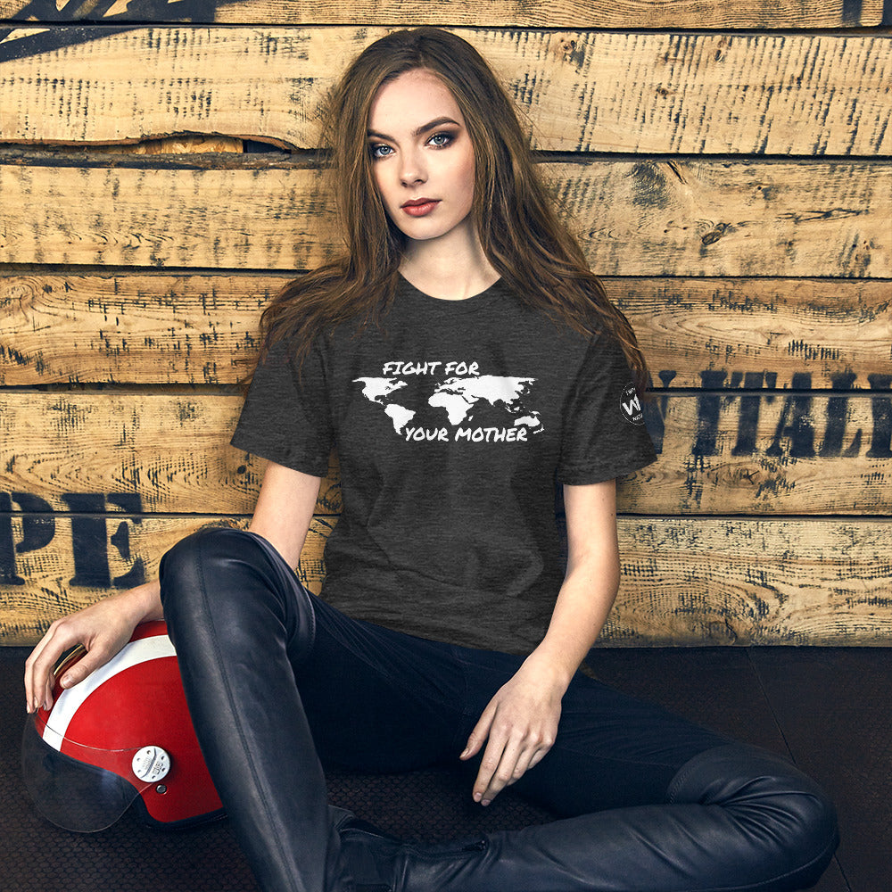 FOREST SOUL SAVIOR - FIGHT FOR YOUR MOTHER - WHITE - T-SHIRT