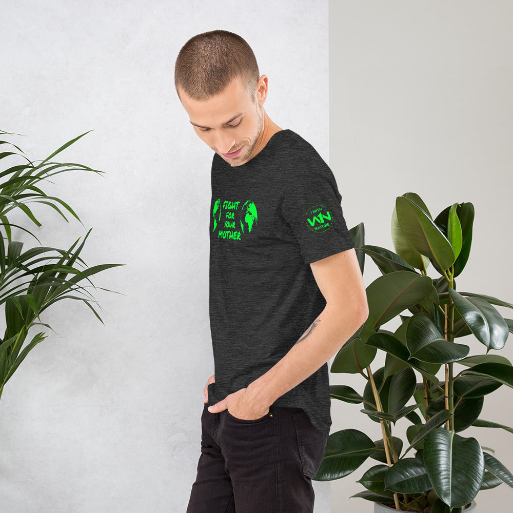 FOREST HEART SAVIOR - FIGHT FOR YOUR MOTHER - GREEN - T-SHIRT