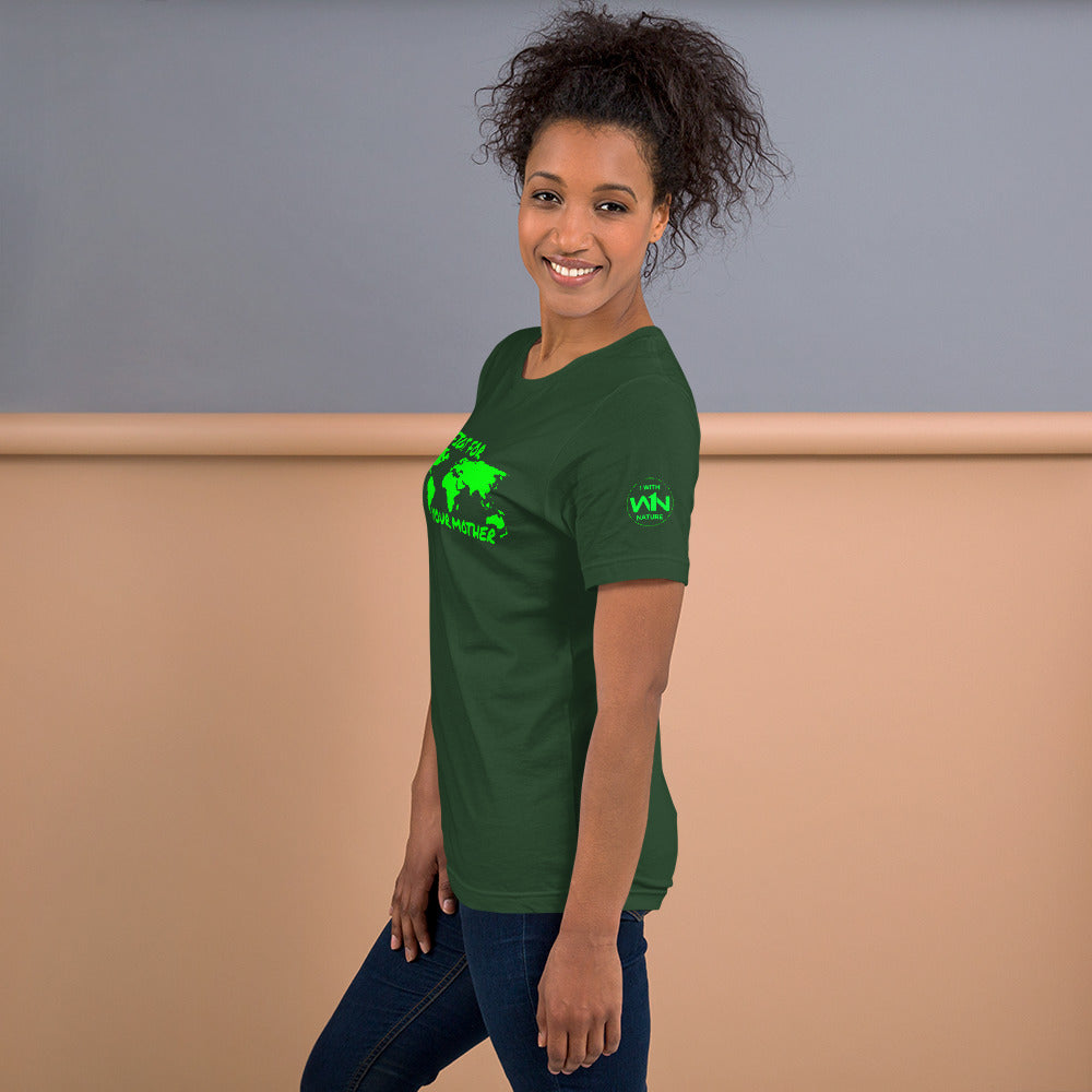 FOREST SOUL SAVIOR - FIGHT FOR YOUR MOTHER - GREEN - T-SHIRT