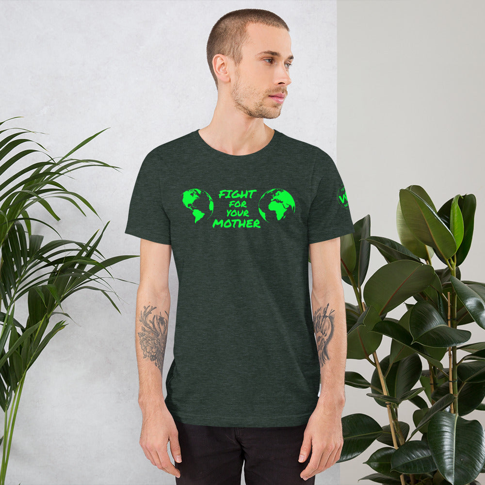 FOREST HEART SAVIOR - FIGHT FOR YOUR MOTHER - GREEN - T-SHIRT
