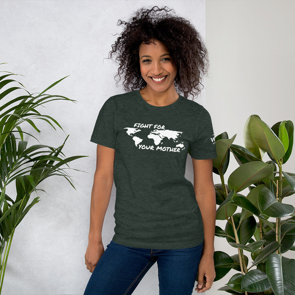 FOREST SOUL SAVIOR - FIGHT FOR YOUR MOTHER - WHITE - T-SHIRT