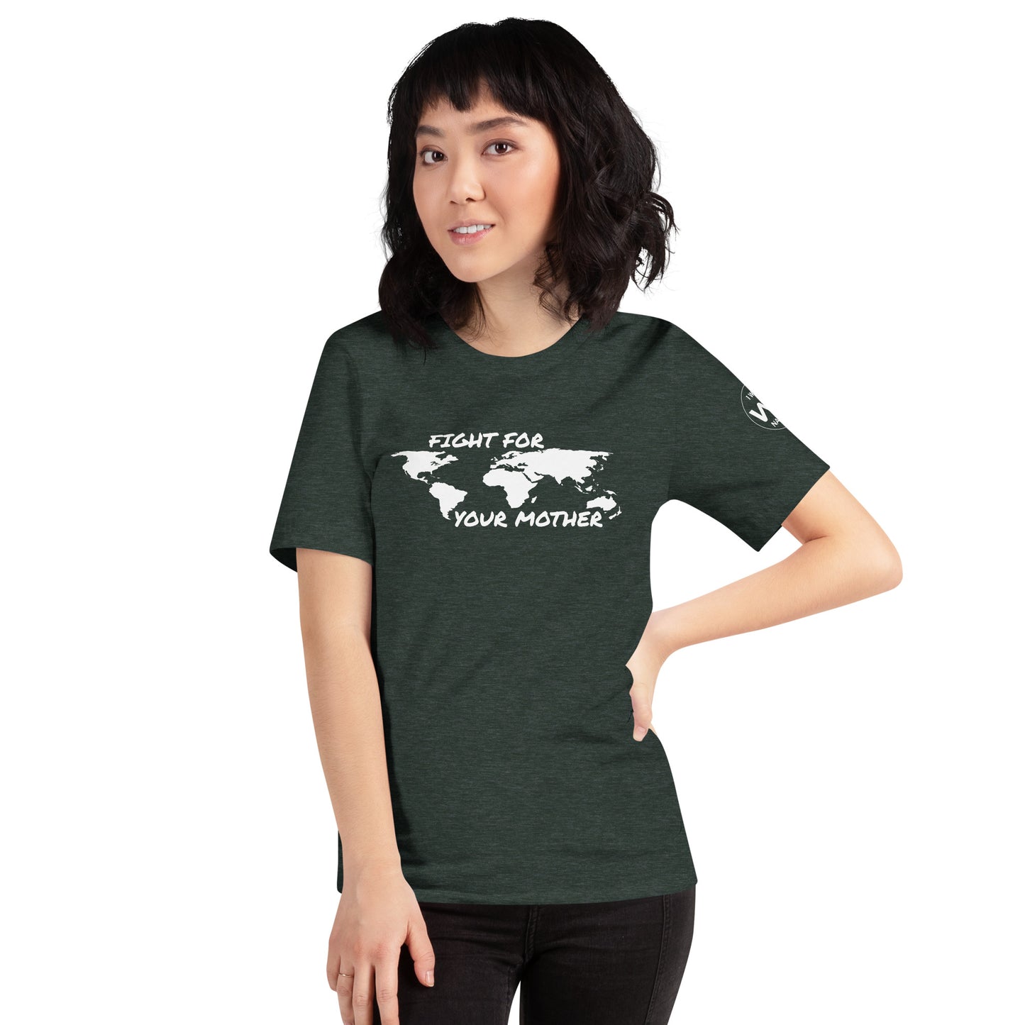 FOREST SOUL SAVIOR - FIGHT FOR YOUR MOTHER - WHITE - T-SHIRT
