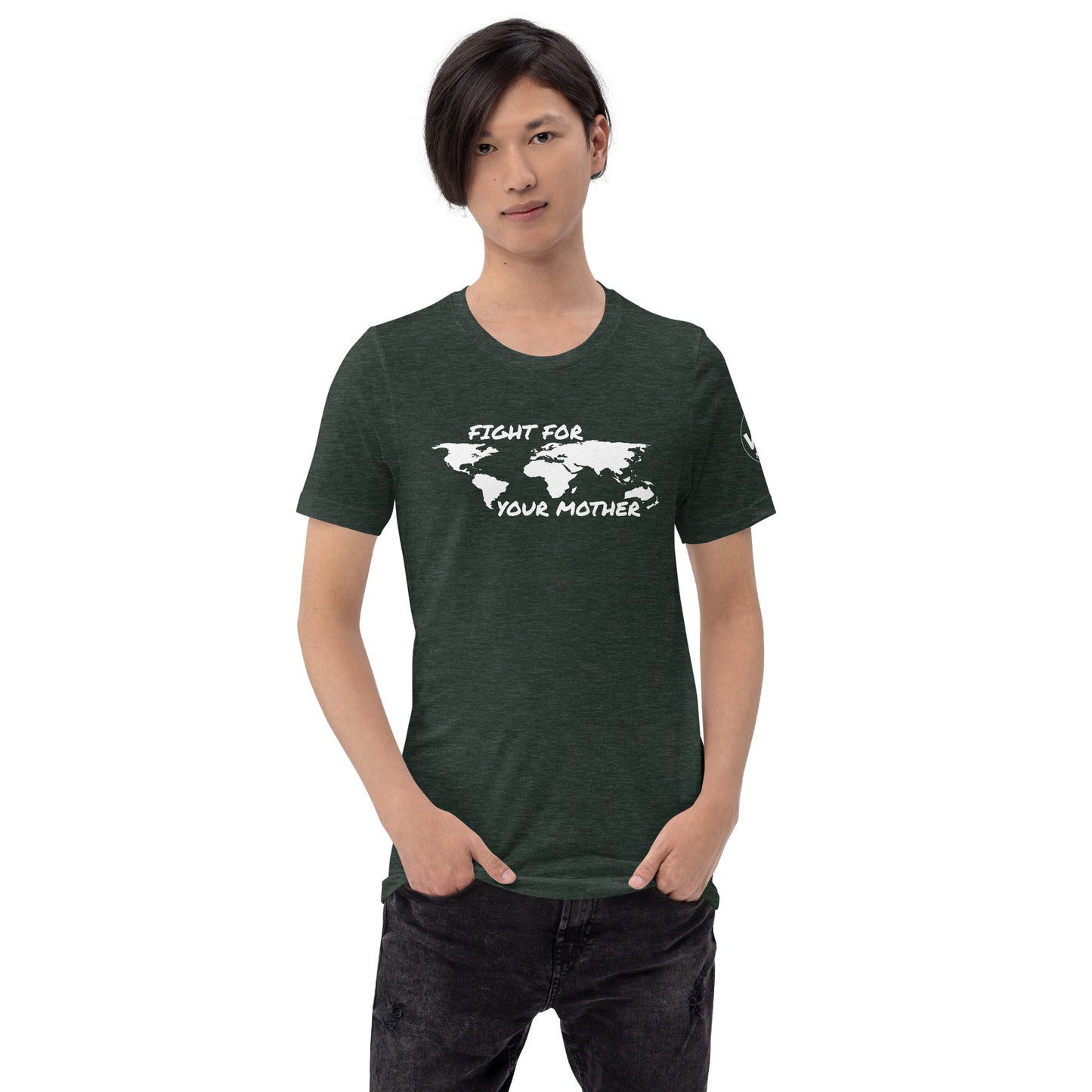 FOREST SOUL SAVIOR - FIGHT FOR YOUR MOTHER - WHITE - T-SHIRT