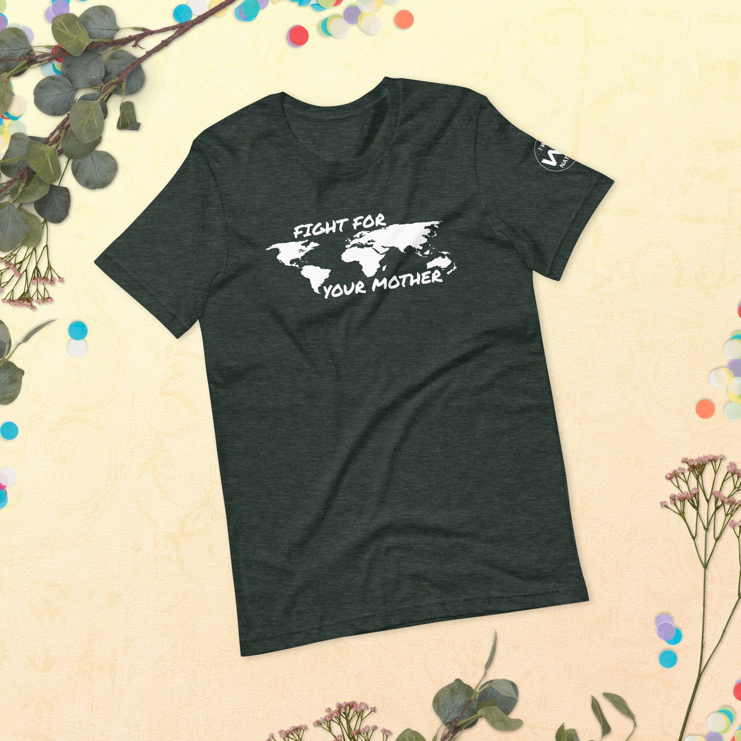 FOREST SOUL SAVIOR - FIGHT FOR YOUR MOTHER - WHITE - T-SHIRT