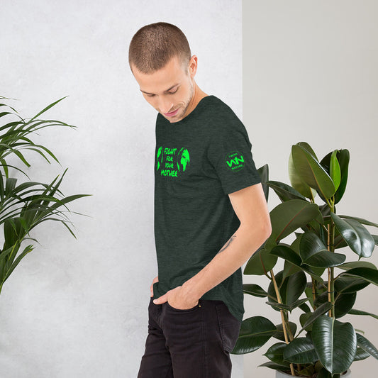 FOREST HEART SAVIOR - FIGHT FOR YOUR MOTHER - GREEN - T-SHIRT