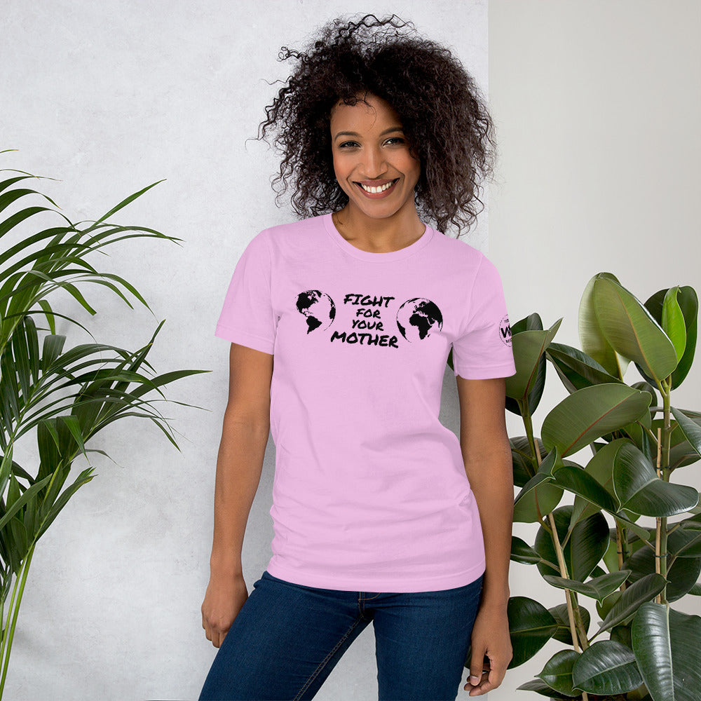 BEE HEART SAVIOR - FIGHT FOR YOUR MOTHER - BLACK - T-SHIRT
