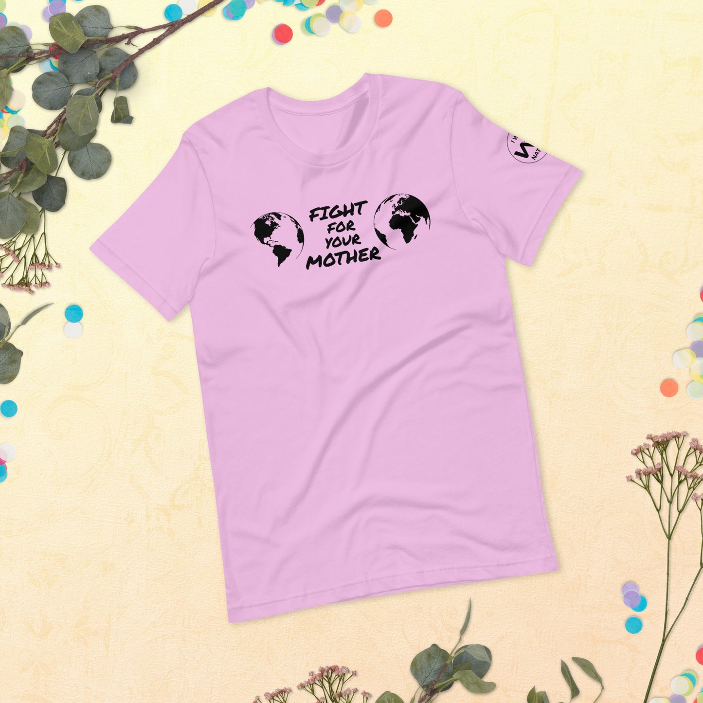 BEE HEART SAVIOR - FIGHT FOR YOUR MOTHER - BLACK - T-SHIRT
