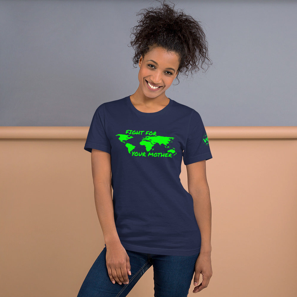 FOREST SOUL SAVIOR - FIGHT FOR YOUR MOTHER - GREEN - T-SHIRT
