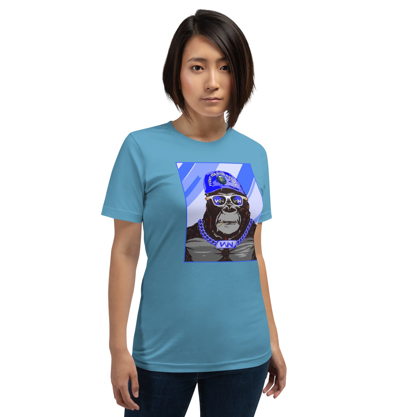 OCEAN SAVIOR - FIGHT FOR YOUR MOTHER - GORILLA - T-SHIRT