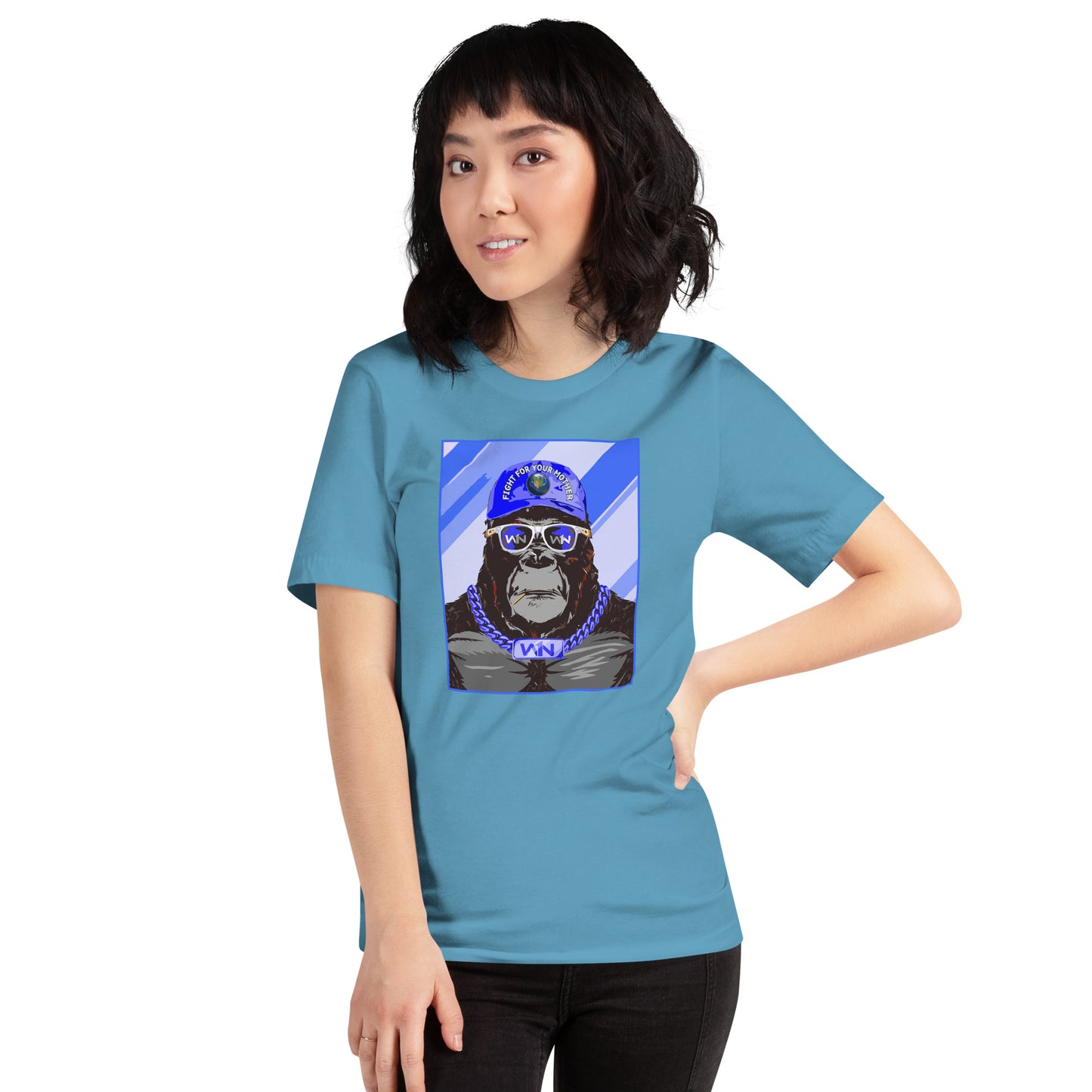 OCEAN SAVIOR - FIGHT FOR YOUR MOTHER - GORILLA - T-SHIRT