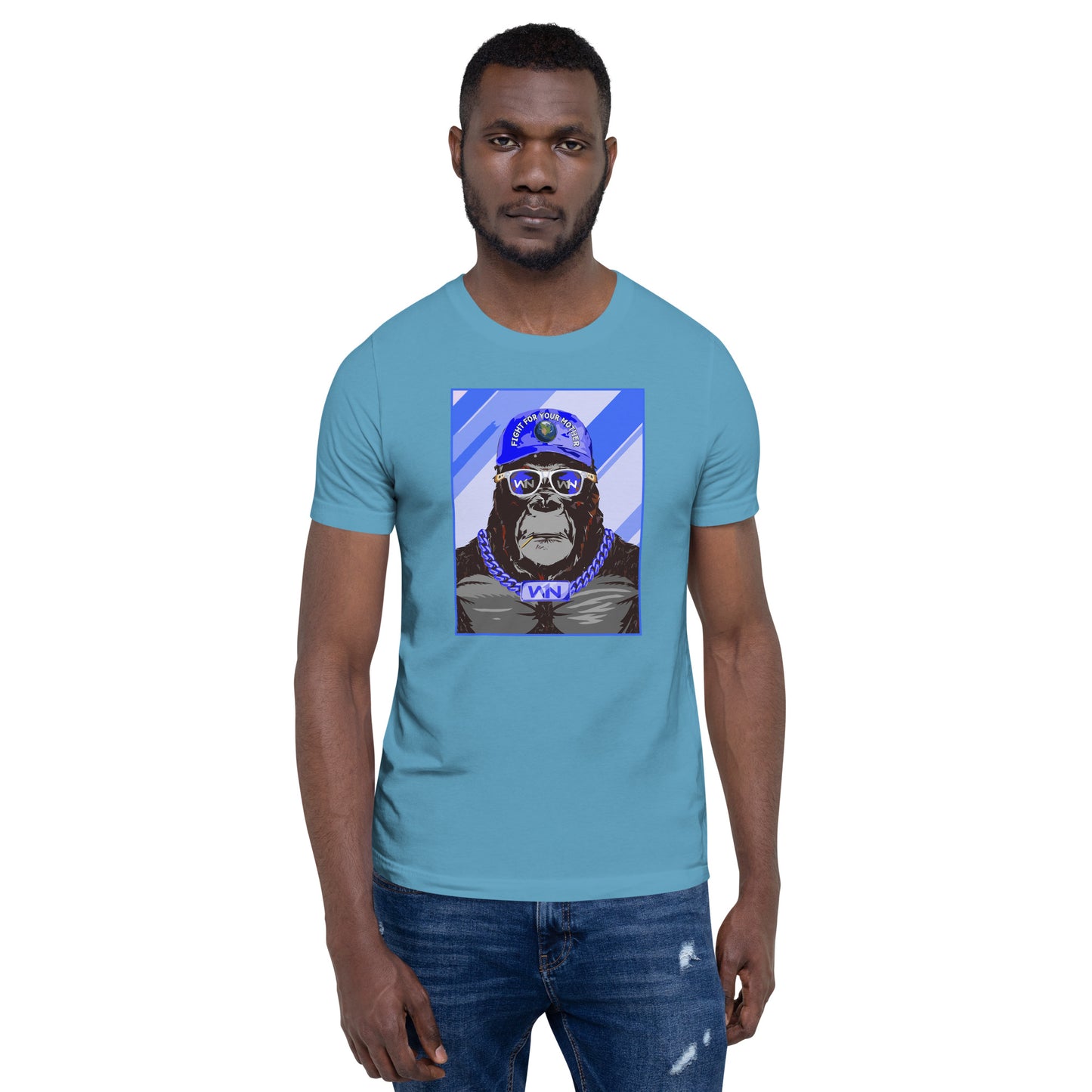 OCEAN SAVIOR - FIGHT FOR YOUR MOTHER - GORILLA - T-SHIRT