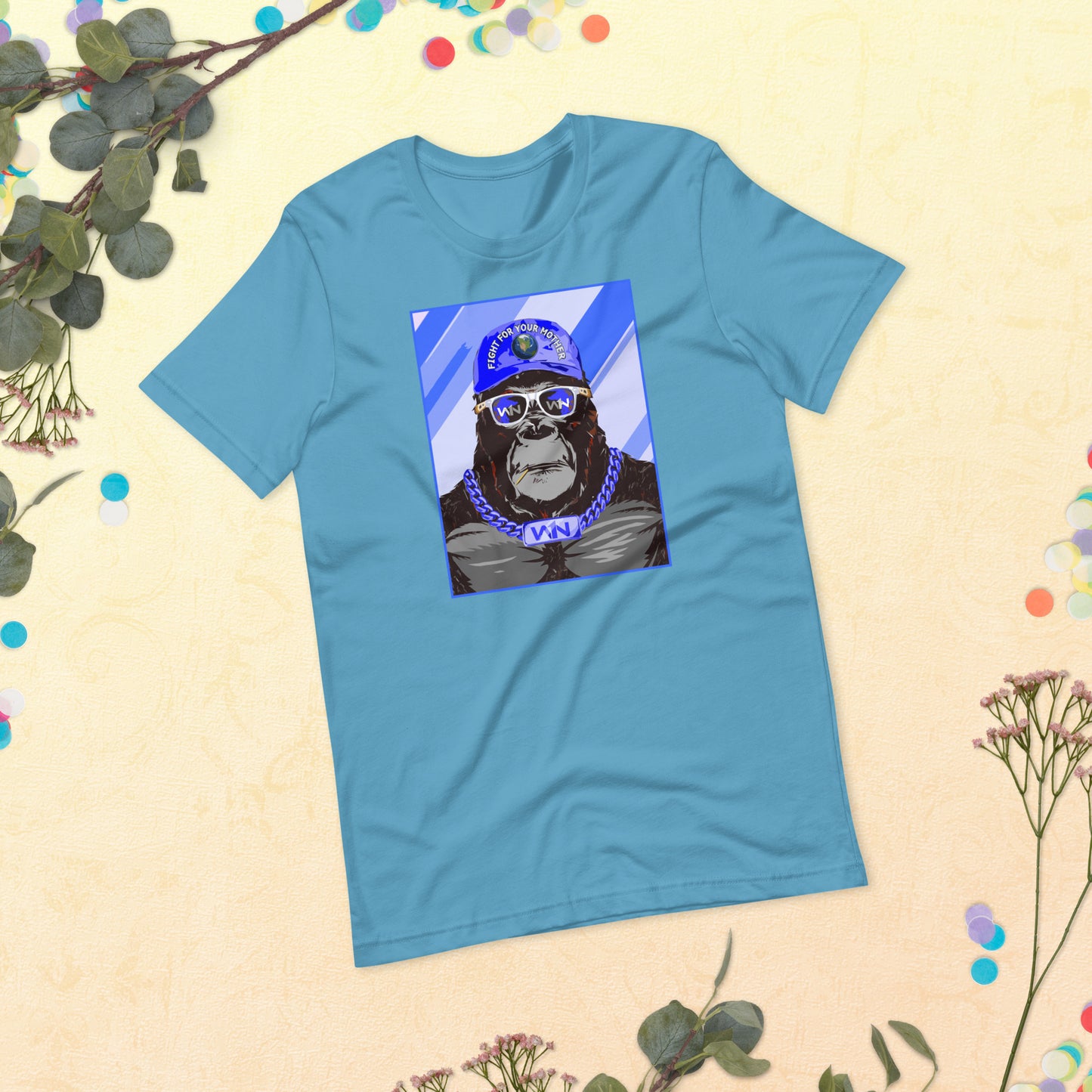 OCEAN SAVIOR - FIGHT FOR YOUR MOTHER - GORILLA - T-SHIRT