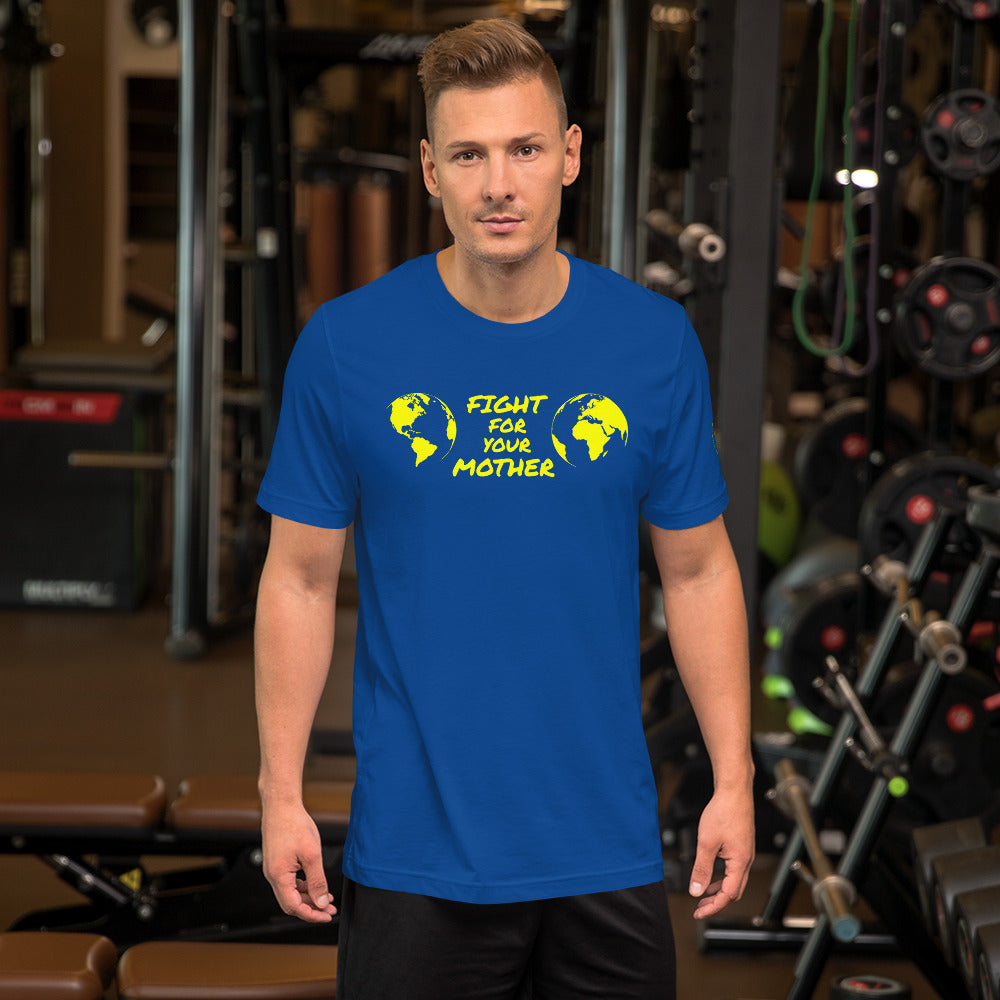 BEE HEART SAVIOR - FIGHT FOR YOUR MOTHER - YELLOW - T-SHIRT