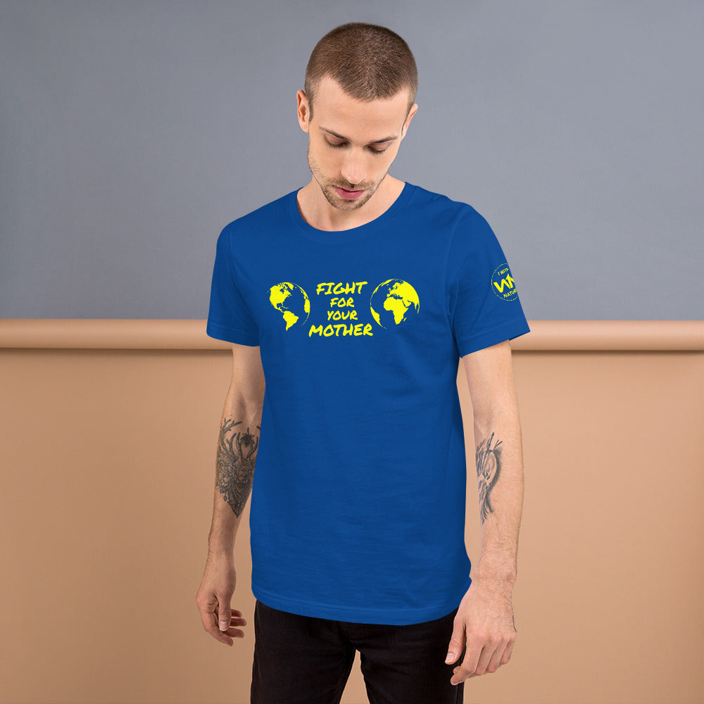BEE HEART SAVIOR - FIGHT FOR YOUR MOTHER - YELLOW - T-SHIRT