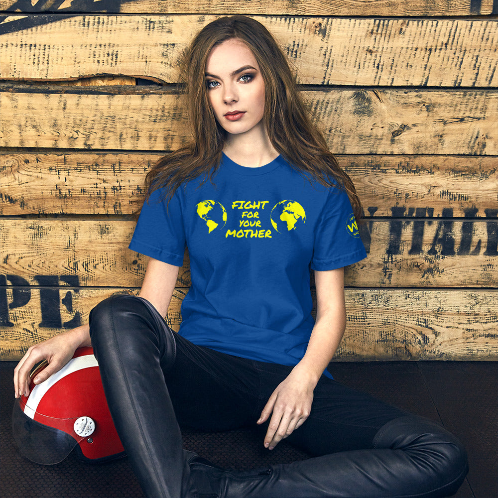 BEE HEART SAVIOR - FIGHT FOR YOUR MOTHER - YELLOW - T-SHIRT