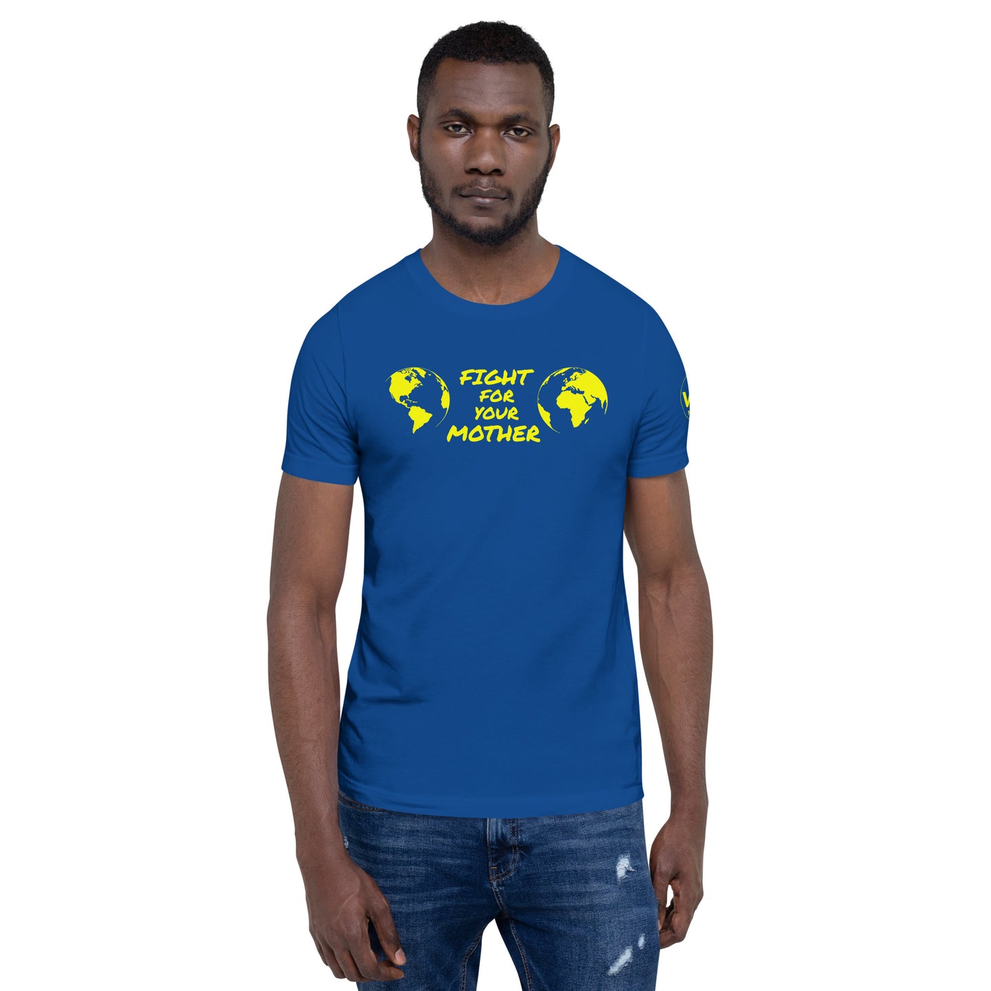 BEE HEART SAVIOR - FIGHT FOR YOUR MOTHER - YELLOW - T-SHIRT