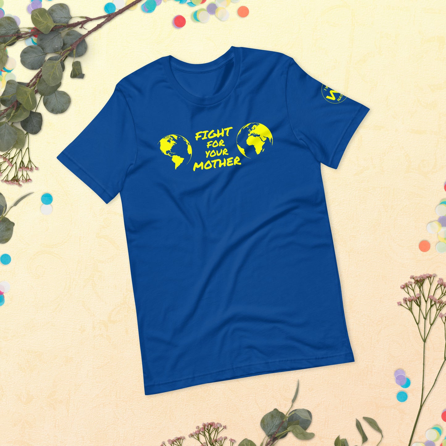 BEE HEART SAVIOR - FIGHT FOR YOUR MOTHER - YELLOW - T-SHIRT