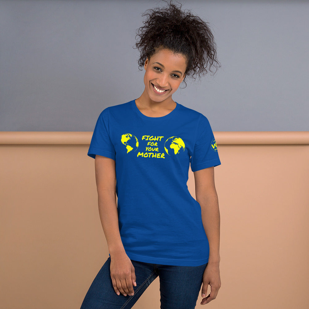 BEE HEART SAVIOR - FIGHT FOR YOUR MOTHER - YELLOW - T-SHIRT