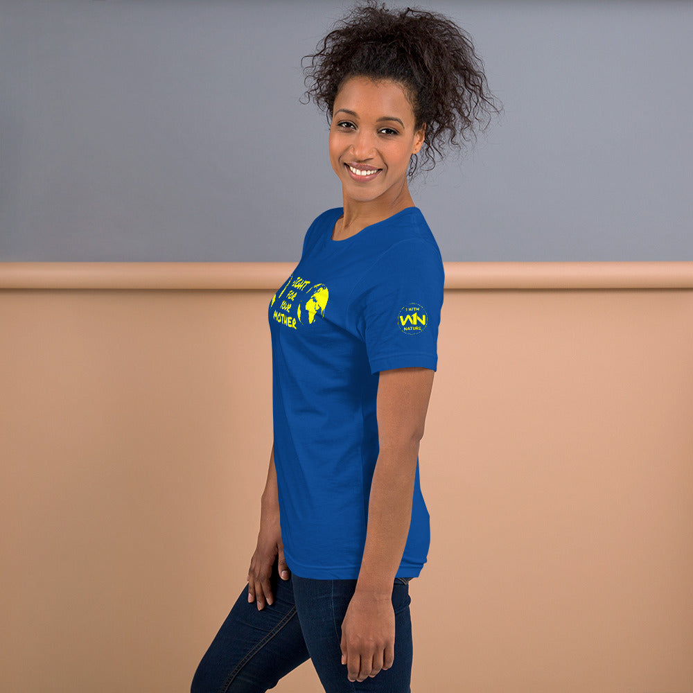 BEE HEART SAVIOR - FIGHT FOR YOUR MOTHER - YELLOW - T-SHIRT