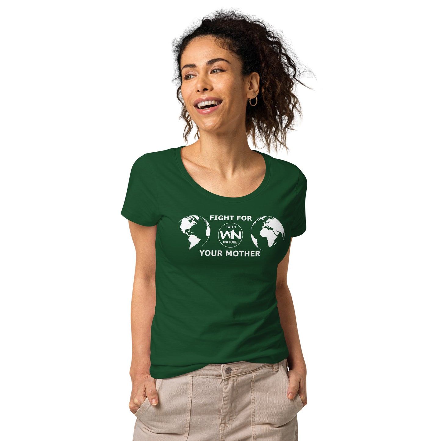 FOREST HEART SAVIOR - FIGHT FOR YOUR MOTHER - WHITE - WOMEN’S T-SHIRT