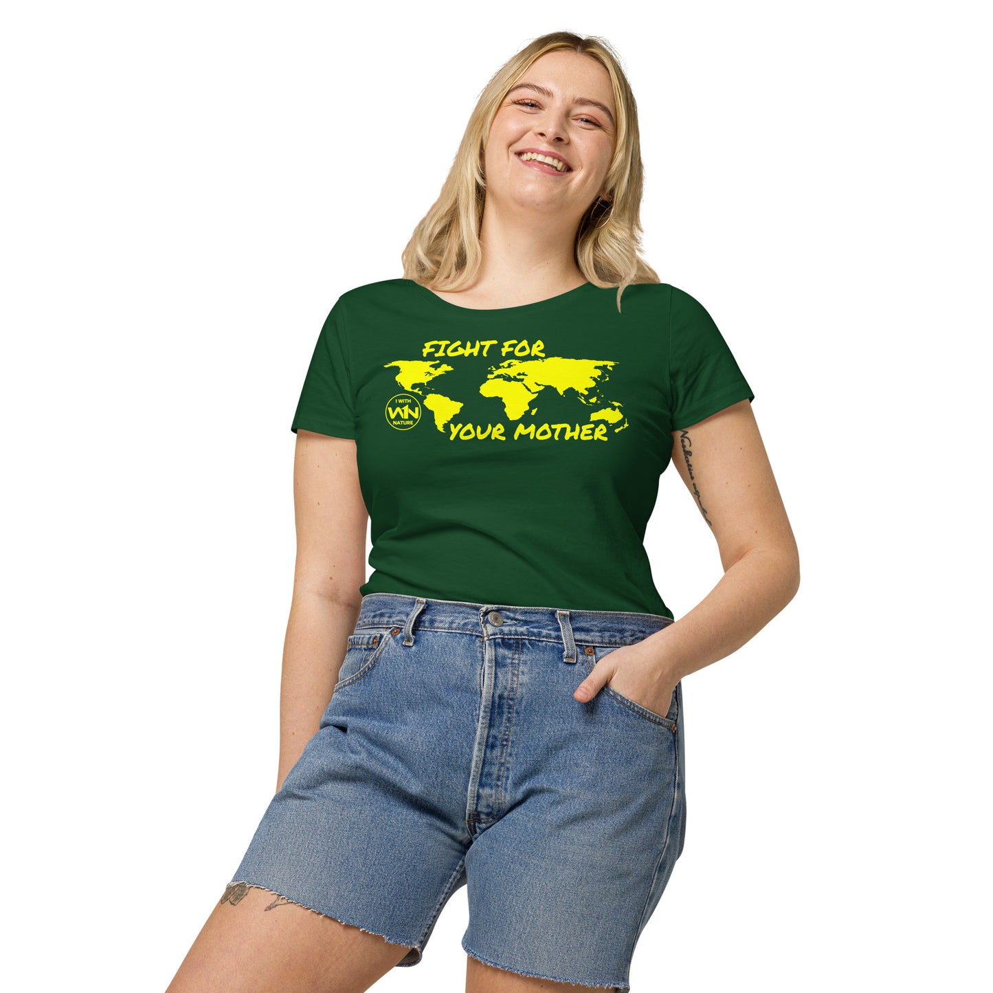 BEE SOUL SAVIOR - FIGHT FOR YOUR MOTHER - YELLOW - WOMEN’S T-SHIRT